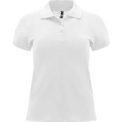 Roly Γυναικεία Μπλούζα Polo Κοντομάνικη Λευκή PO664201-01