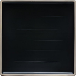 Morleos Πιάτα Ρηχά Μελαμίνης Τετράγωνα 25.4x25.4cm 10τμχ