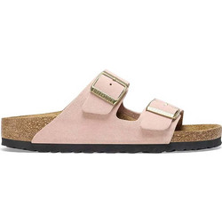 Birkenstock Arizona Γυναικεία Σανδάλια Suede Ανατομικά Nude 1026170
