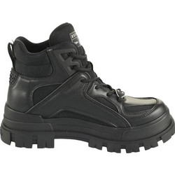 Buffalo Γυναικεία Sneakers Flatforms Μποτάκια Μαύρα 1430017