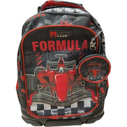 Must Formula Σχολική Τσάντα Πλάτης Δημοτικού Μαύρη 587231
