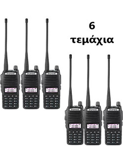 Baofeng UV-82 (8W) 6τμχ Black