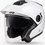 SPD Stealth White Κράνος Μηχανής Jet 1380gr