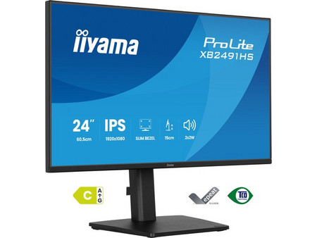 iiyama XB2491HS-B1 IPS Monitor 23.8" 1920x1080 FHD 120Hz 1ms