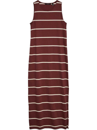 Vero Moda Midi Καλοκαιρινό Καθημερινό Φόρεμα Καφέ 10341319