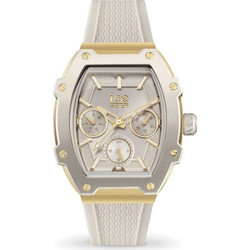 Ice Watch Γυναικείο Ρολόι Χρονογράφος με Λευκό Καουτσούκ Λουράκι IC022869