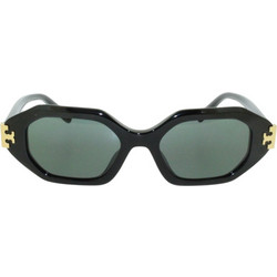 Tory Burch TY7234U 1709 Γυναικεία Γυαλιά Ηλίου Πολυγωνικά Κοκάλινα Μαύρα με Μαύρο Φακό
