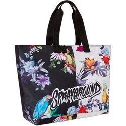 Sprayground Shadow Flight Υφασμάτινη Τσάντα Θαλάσσης Ώμου Μαύρη T4245