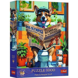 Puzzle Trefl Pets & People Stuff 1000 Κομμάτια