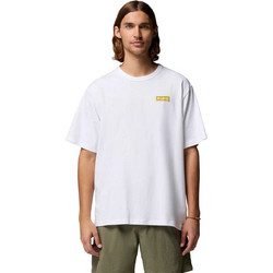 Columbia Ανδρικό Αθλητικό T-Shirt Λευκό 2155061-101