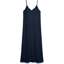 Vero Moda Midi Καλοκαιρινό Καθημερινό Φόρεμα Navy Μπλε 10344374