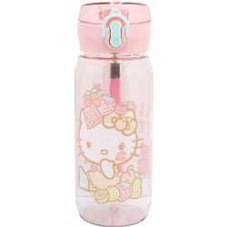 Gim Hello Kitty Παιδικό Παγούρι Πλαστικό BPA Free Ροζ 600ml