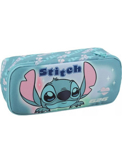 Gim Stitch Brush It Out Κασετίνα Γαλάζια 342-03144