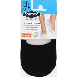 Pompea Ανδρικές Κάλτσες Σοσόνια Μαύρες 3Pack 09511467