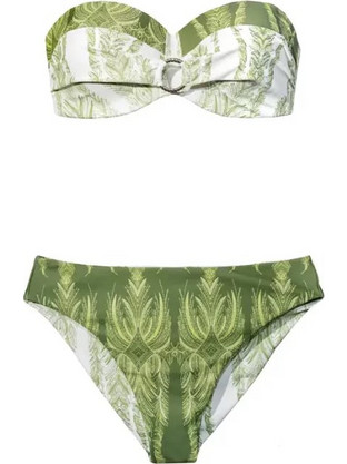 Solano Bikini Set Strapless Πράσινο Mint 1500
