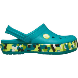 Crocs Toddler Confetti Παιδικά Παπούτσια Θαλάσσης για Αγόρι Ανατομικά Πετρόλ 212524-3BU