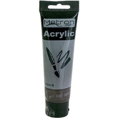 Metron Art 687 Burnt Umber Ακρυλικό Χρώμα Ζωγραφικής 100ml