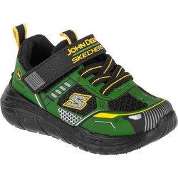 Skechers Παιδικά Sneakers με Φωτάκια Πράσινα Μαύρα 407062N-GNBK