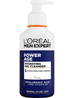 L'Oreal Paris Men Expert Power Age Ενυδατικό Gel Καθαρισμού Προσώπου 260ml