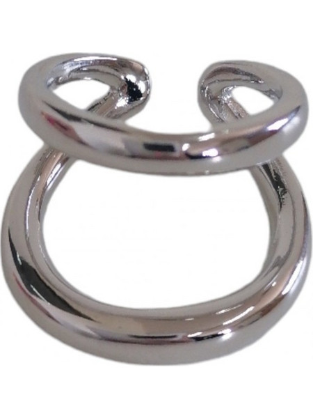 RO Accessories Γυναικείο Δαχτυλίδι Ασημί R072