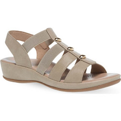 Parex Γυναικεία Σανδάλια Suede Ανατομικά Εκρού 11633073