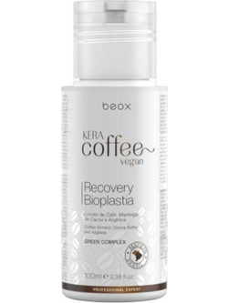 Beox Straightener Keracoffee Λοσιόν Μαλλιών για Επανόρθωση 100ml
