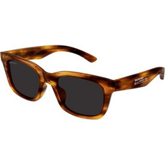 Balenciaga BB0468S 003 Ανδρικά Γυαλιά Ηλίου Τετράγωνα Κοκάλινα Καφέ με Μαύρο Φακό