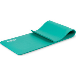 NeoSport Στρώμα Γυμναστικής Yoga / Pilates Τιρκουάζ με Ιμάντα Μεταφοράς 183x60x1.5cm