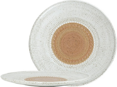Espiel Aztec Πιάτα Ρηχά Κεραμικά 20.5cm 6τμχ ZAT102K6