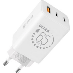Obal:Me Φορτιστής χωρίς Καλώδιο με Θύρα USB-A & 2 Θύρες USB-C 65W Power Delivery