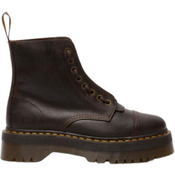 Dr. Martens Γυναικεία Αρβυλάκια Δερμάτινα Σοκολατί DM40910200