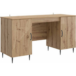 vidaXL Γραφείο Υπολογιστή Ξύλινο 142.5x50x75cm 3414611
