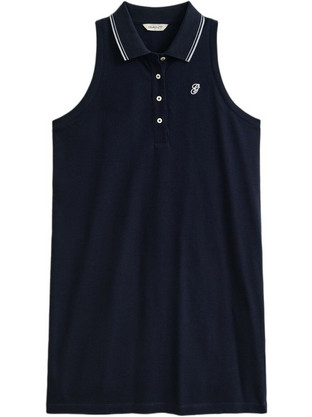 Gant Mini Καλοκαιρινό Καθημερινό Φόρεμα Navy Μπλε 3GW4201466-433