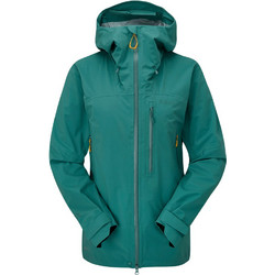 Rab Γυναικείο Μπουφάν Χειμωνιάτικο Softshell Μακρύ Αδιάβροχο Πετρόλ QWH-33-EUC-12