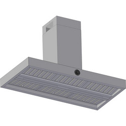 Airforce Vis Boxy Island IX/A/120 No Drip Απορροφητήρας Καμινάδα-Τζάκι 120cm Inox