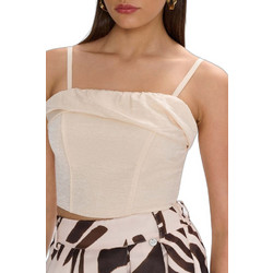 Ale Γυναικείο Καλοκαιρινό Crop Top Nude 81183320