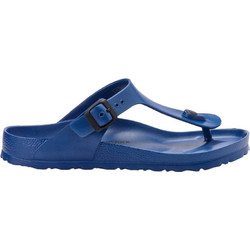 Birkenstock Gizeh Γυναικείες Σαγιονάρες Ανατομικές Αντιολισθητικές Μπλε 1019161