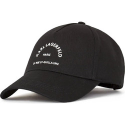 Karl Lagerfeld Γυναικείο Καπέλο Jockey Υφασμάτινο Μαύρο A1W33201-999