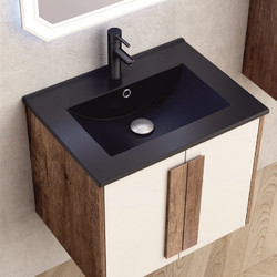 Inter Ceramic Σετ Έπιπλο Μπάνιου με Νιπτήρα BG6451BL