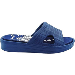 Jomix Γυναικείες Παντόφλες Καλοκαιρινές Flatforms Αντιολισθητικές Navy Μπλε SD9202