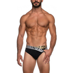 Inizio Ανδρικά Σλιπ Βαμβακερά Μαύρα 2Pack 4302