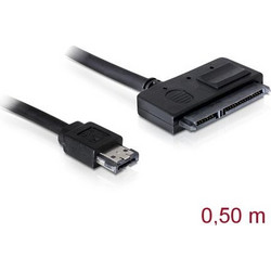 DeLOCK 84396 eSATA to SATA 22-Pin 0.5m