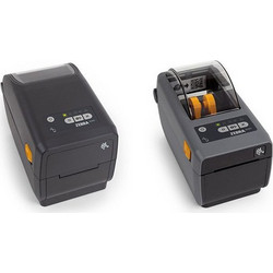 Zebra ZD411 Θερμικός Εκτυπωτής Ετικετών Μονόχρωμος 203dpi Bluetooth / LAN / Wi-Fi / USB