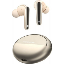 Monster N-Lite 203 AirLinks Ακουστικά Bluetooth In Ear Ανθεκτικά στο Νερό Gold