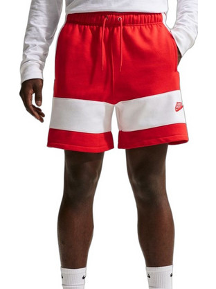 Nike Sportswear Club Αθλητικό Ανδρικό Σορτς Κόκκινο IO9625-657