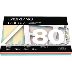 Fabriano Colore Mix Χαρτί Α4 80gr/m² 250 Φύλλα Πολύχρωμο 19919100811