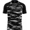 Givova Shirt Pixel Φανέλα Ποδοσφαίρου Μαύρη Λευκή MA035.1003