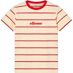 Ellesse Παιδικό T-Shirt Κοντομάνικο Μπεζ Κόκκινο S4D23488748