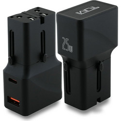 Tumi Power Charger Φορτιστής χωρίς Καλώδιο με Θύρα USB-A & Θύρα USB-C 25W
