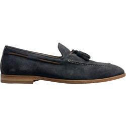Perlamoda Ανδρικά Μοκασίνια Loafers Καστόρινα Navy Μπλε 4003